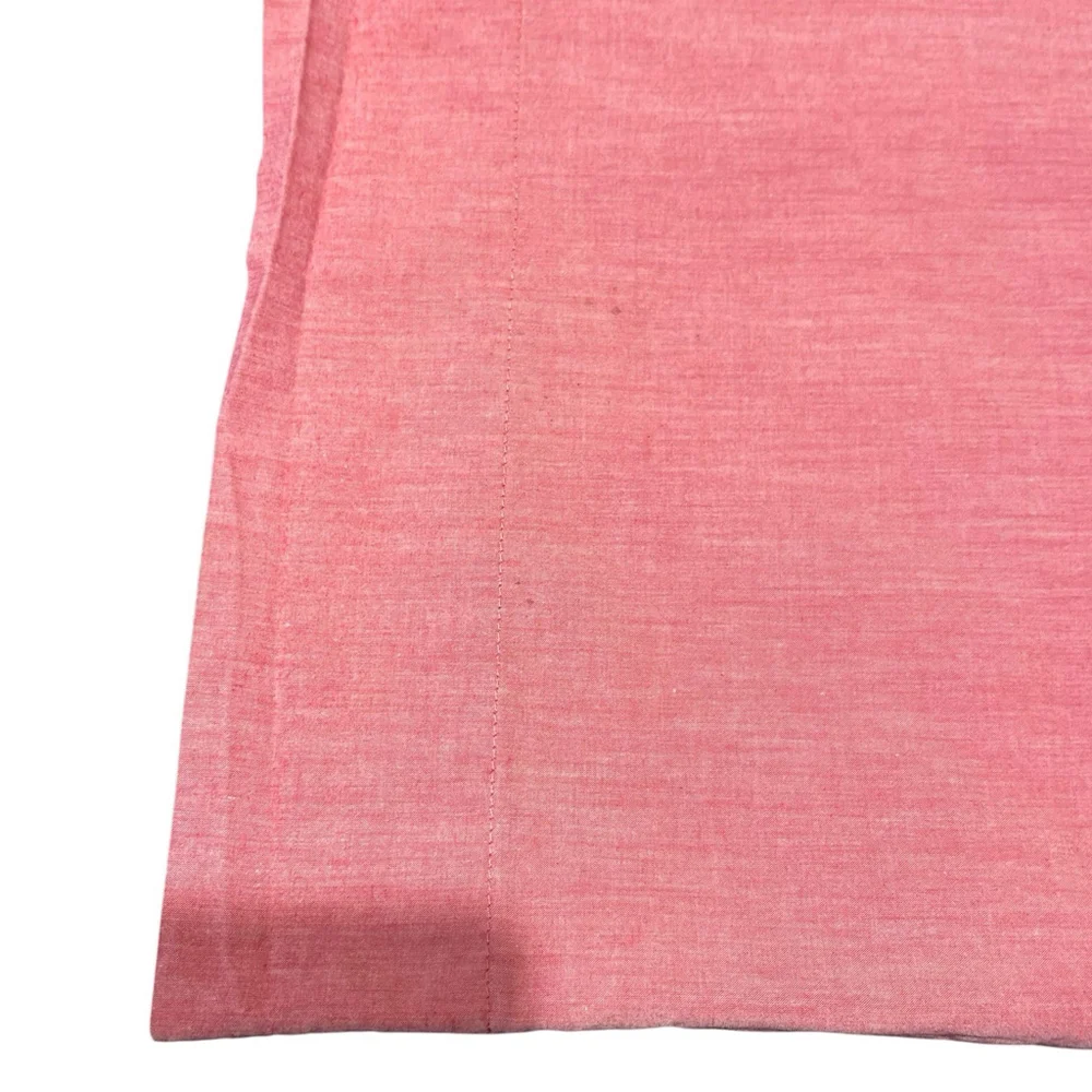 Pottery Barn Kids Pink Light Red Chambray Standard Pillowcase (1) VGUC Read‎